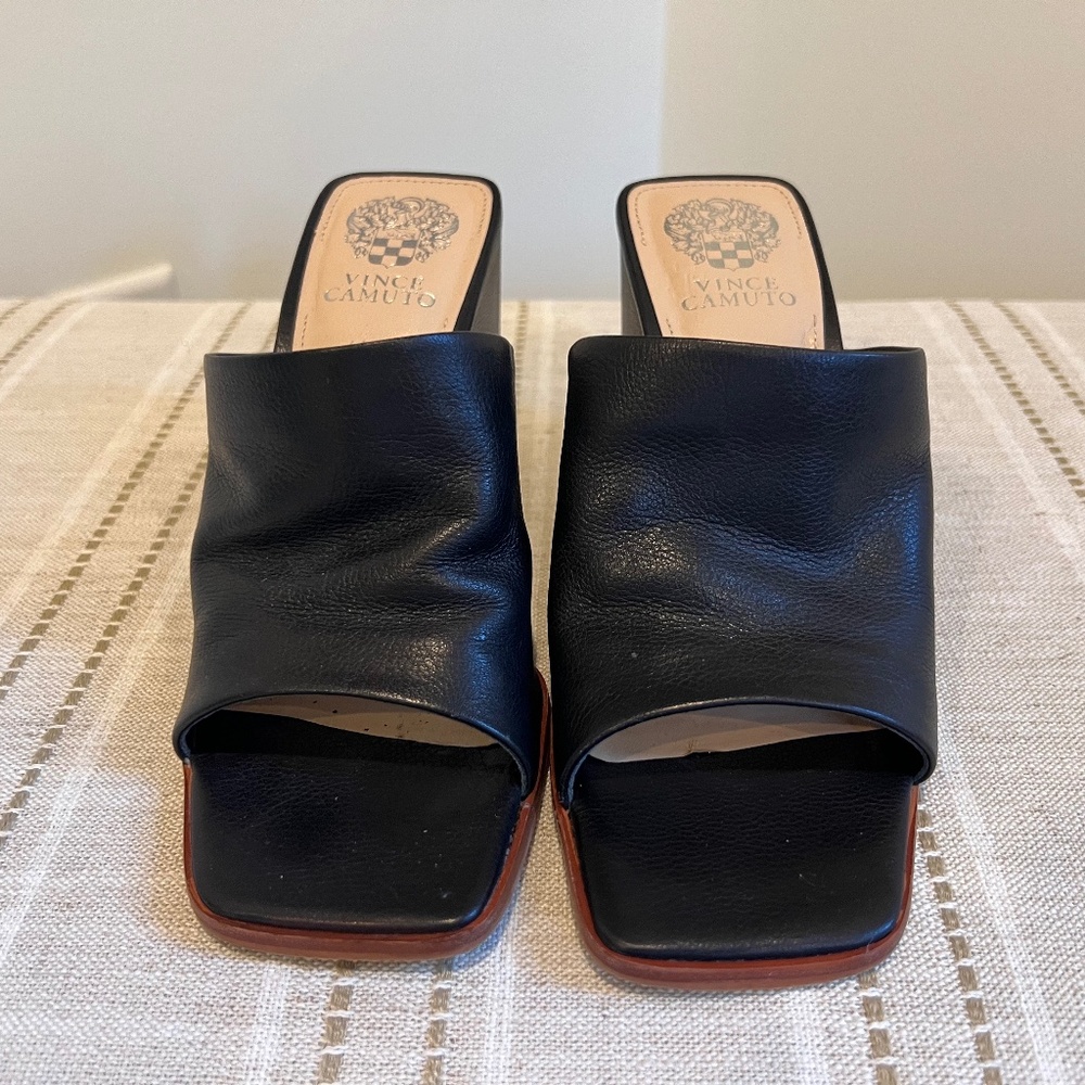 Black Wedges, Vince Camuto